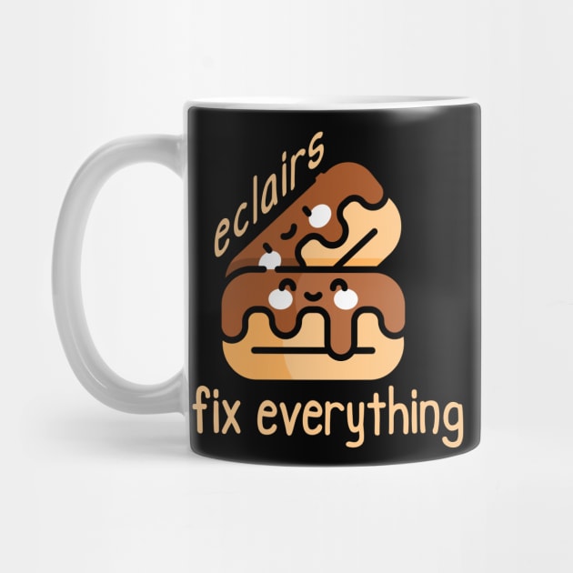 Kawaii Eclairs Fix Everything by HolidayBug